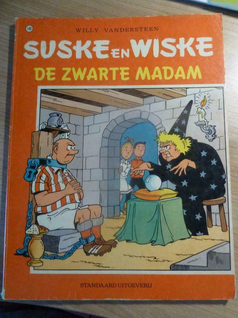 140 De zwarte Madam, Boeken, Stripverhalen, Gelezen, Willy Vandersteen, Eén stripboek, Ophalen of Verzenden