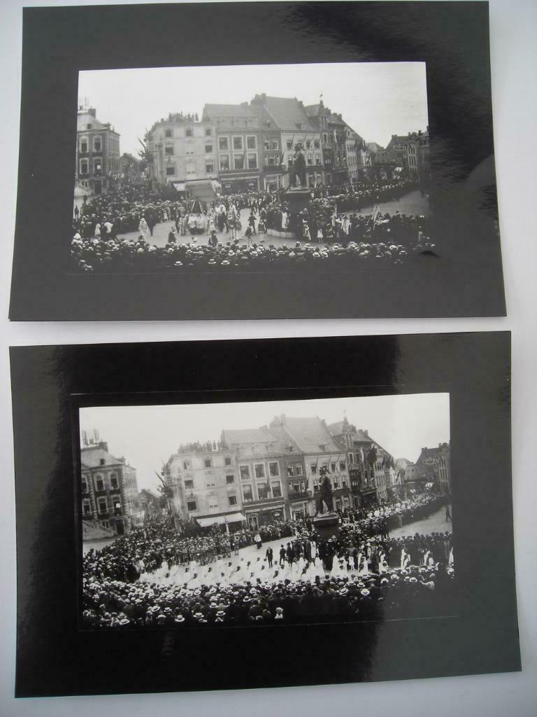 2 foto's Kroningsprocessie Tongeren, Foto, Ophalen of Verzenden, Zo goed als nieuw, Voor 1940