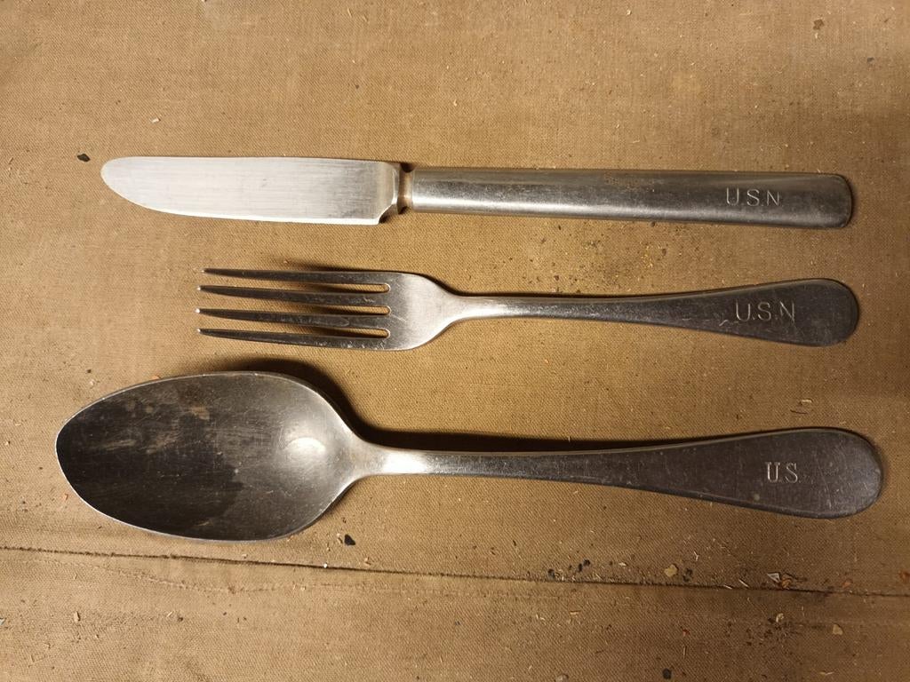 US ww2 mess kit US et usn, Enlèvement ou Envoi, Armée de terre, Autres types