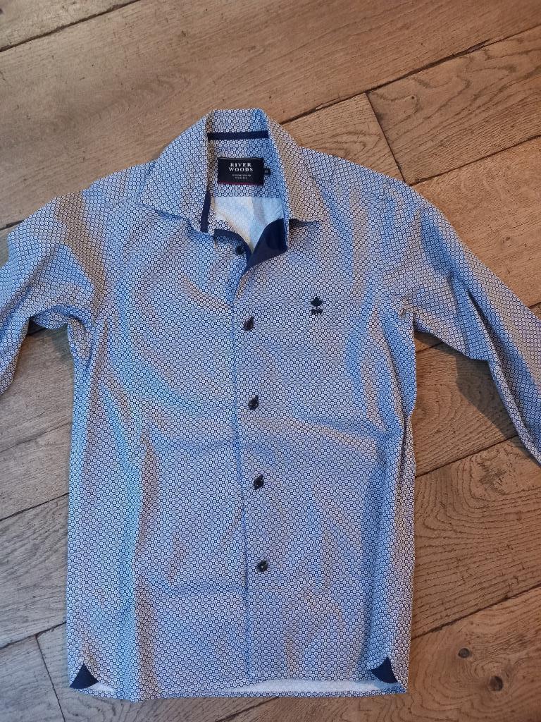 Hemd lange mouwen River Woods 10 jaar NIEUW, River woods, Nieuw, Ophalen of Verzenden, Shirt of Longsleeve