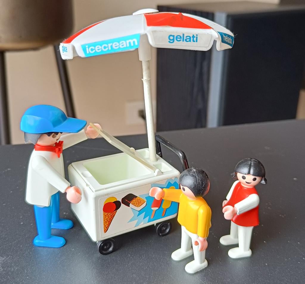 Playmobil 3563 system ijsverkoper, Kinderen en Baby's, Speelgoed | Playmobil, Ophalen of Verzenden, Gebruikt