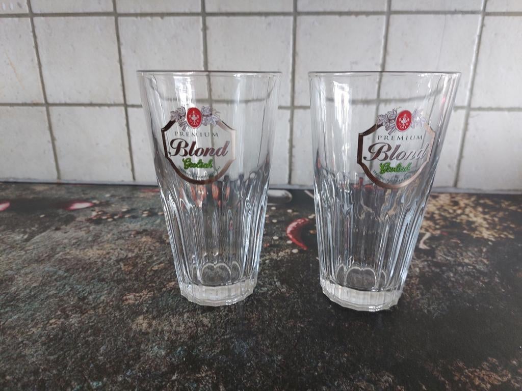 Verre à bière blonde Grolsch premium, Collections, Marques de bière, Enlèvement ou Envoi, Comme neuf, Verre ou Verres, Grolsch