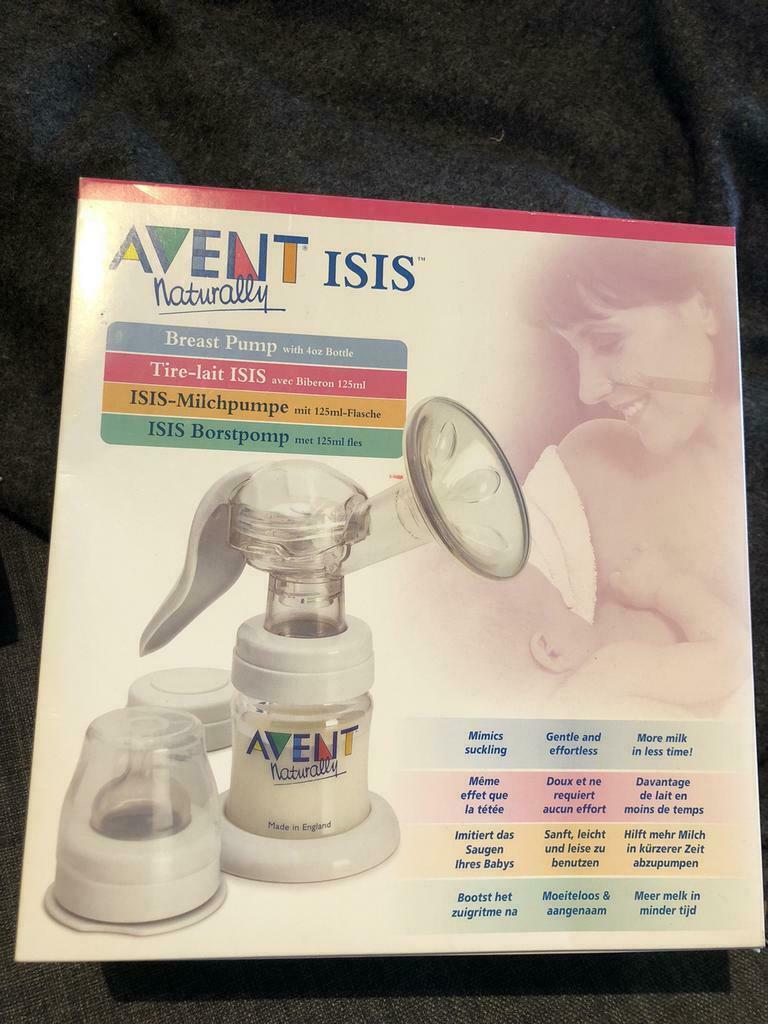 Handige ISIS borstpomp van AVENT om melk af te kolven, Kinderen en Baby's, Ophalen of Verzenden, Zo goed als nieuw, Borstkolf