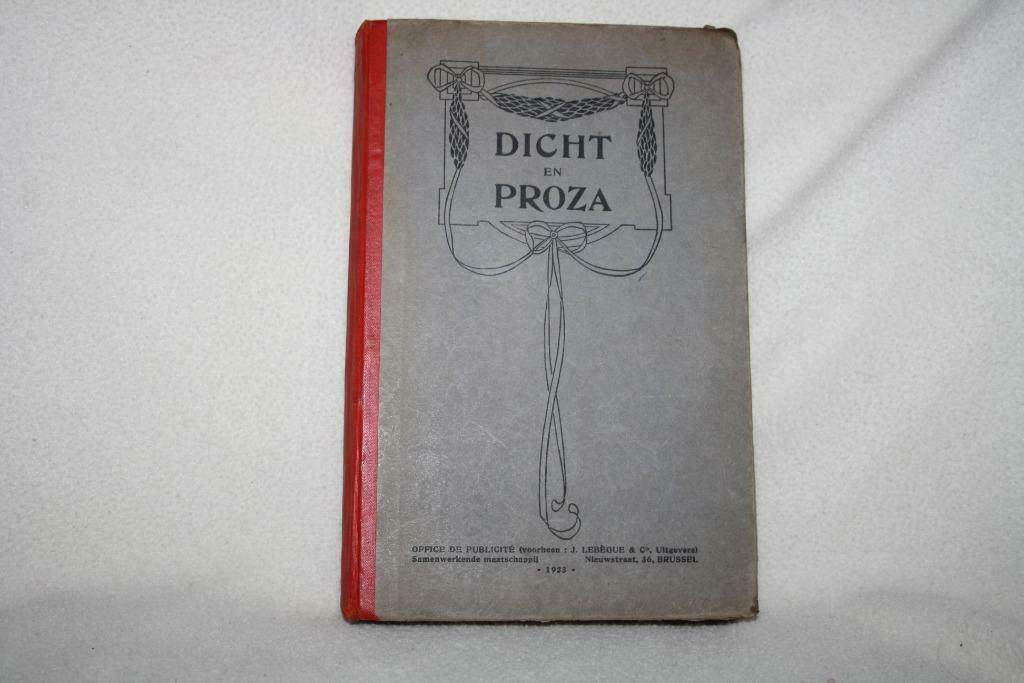 Dicht en Proza 1923 –  M. Brants, O. Van Hauwaert, M. Brants, O. Van Hauwaert, Enlèvement ou Envoi, Plusieurs auteurs, Utilisé