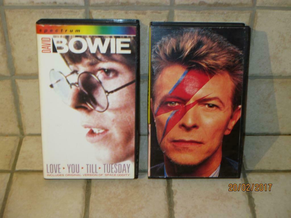 1 VHS videofilm David Bowie, Ophalen of Verzenden, Overige genres