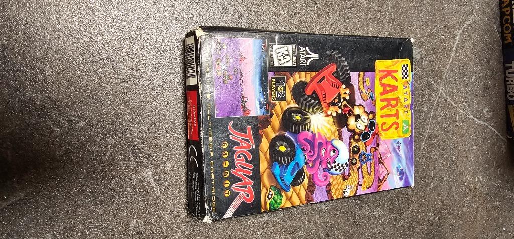 Atari Jaguar Karts en boite, Enlèvement ou Envoi, Utilisé, Atari Jaguar