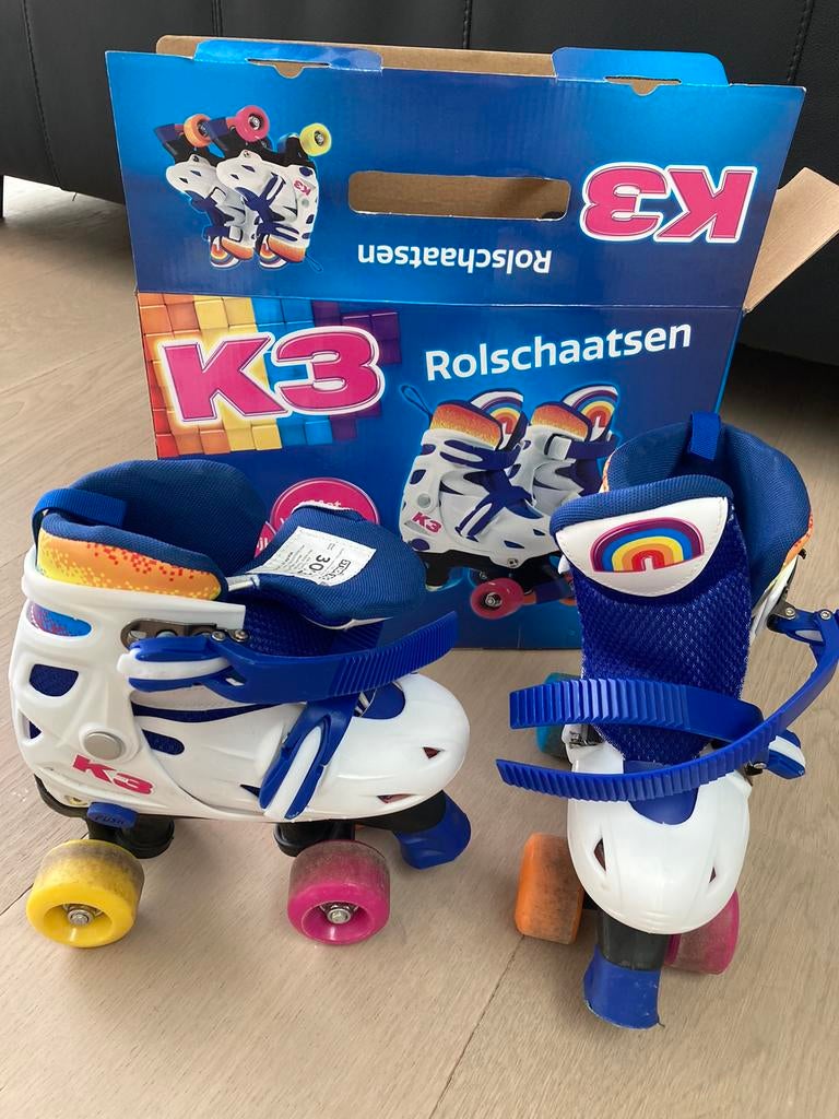 K3 rolschaatsen maat 30/33, Kinderen en Baby's, Ophalen of Verzenden, Zo goed als nieuw