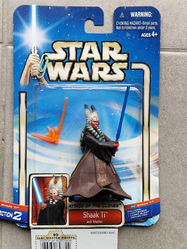 Star Wars Hasbro Shaak Ti Jedi Master #10 2002 figuur saga, Verzamelen, Verzenden, Zo goed als nieuw, Actiefiguurtje