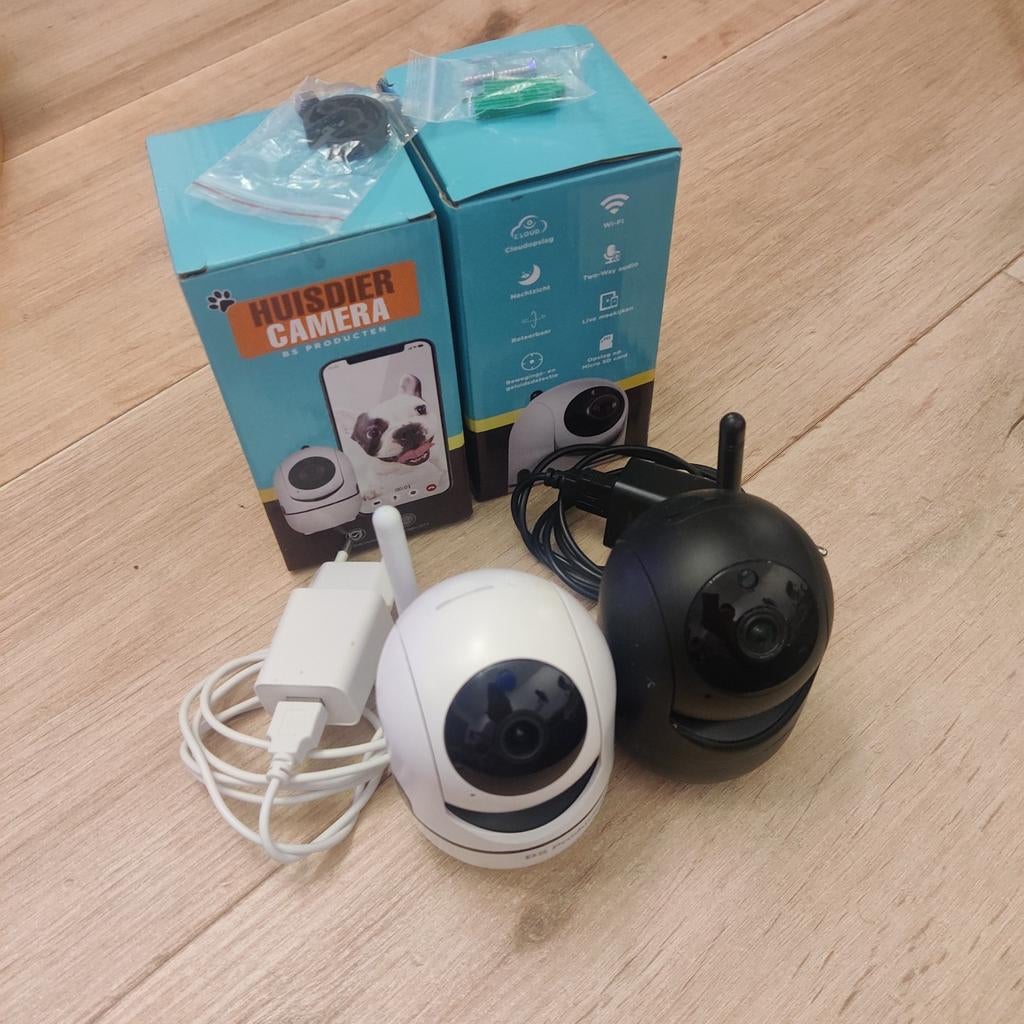 Wifi huisdiercamera | bewakingscamera | 2 stuks | Merk BS, Enlèvement ou Envoi, Utilisé