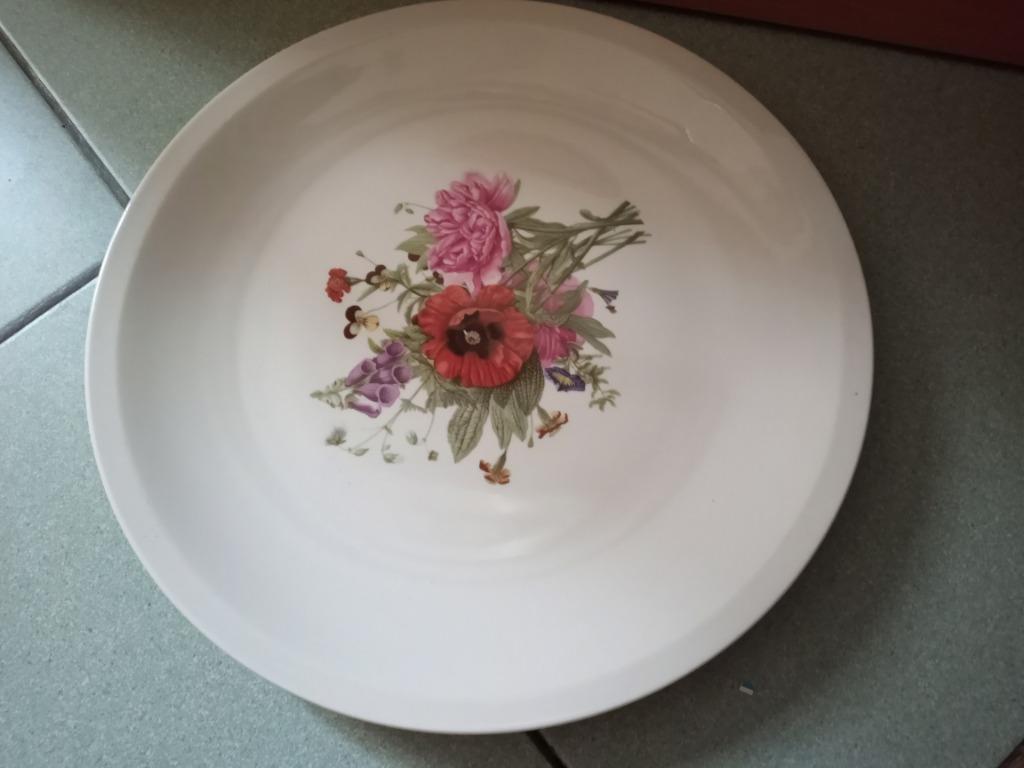 Assiette vintage bouquet de fleurs, Enlèvement, Porcelaine, Assiettes(s)