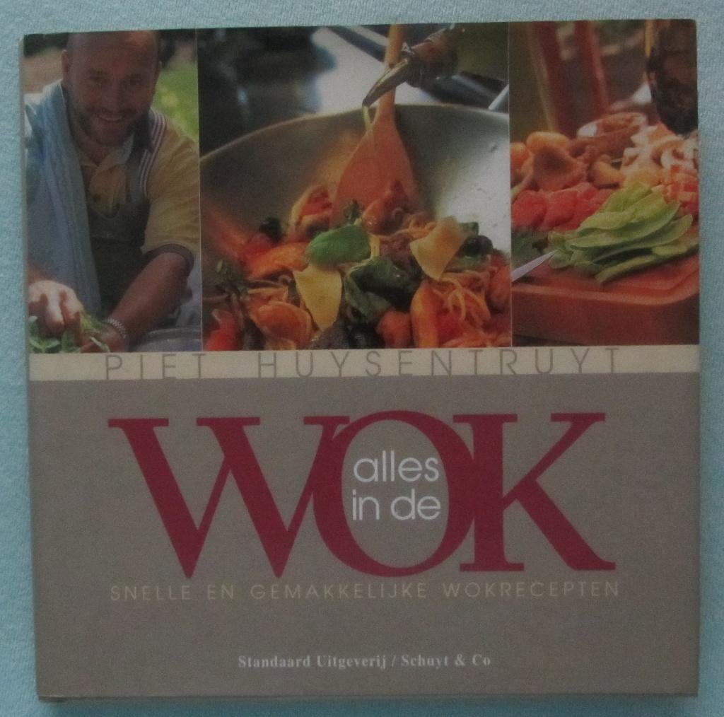 Piet Huysentruyt - Alles in de wok - Kookboek, Piet Huysentruyt, Enlèvement ou Envoi, Plat principal, Comme neuf