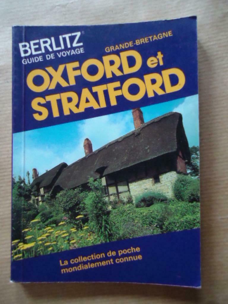 BERLITZ GUIDE DE VOYAGE // OXFORD ET STRATFORD, Ophalen of Verzenden, Gelezen