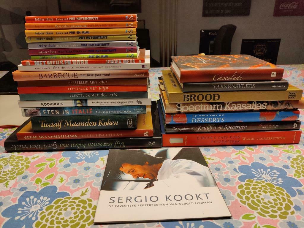 Groot lot boeken over eten / koken / ..., Ophalen of Verzenden, Gelezen, Europa, Vegetarisch