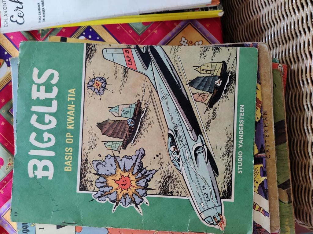Biggles, Livres, Enlèvement