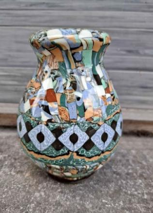 Vase vallauris gerbino, Ophalen of Verzenden