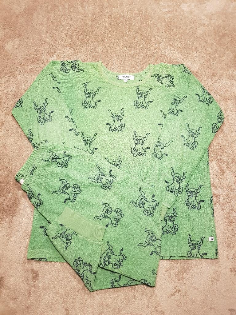 Pyjama WOODY - maat 152, Nacht- of Onderkleding, Gebruikt, Ophalen of Verzenden, Jongen