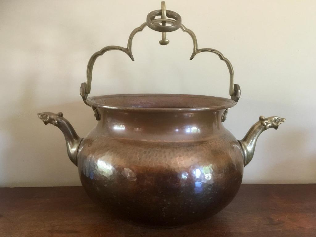 koperen pot, Ophalen of Verzenden, Koper