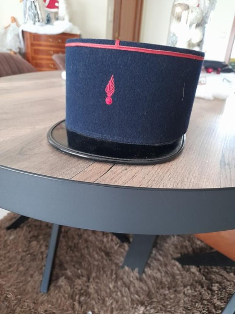 Ancien képi sapeurs pompiers Français, Enlèvement ou Envoi, Autres, Casque ou Béret