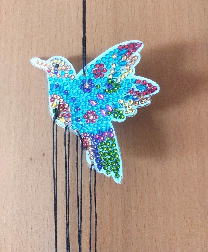 Petit carillon en acrylique et pierres de strass - Colibri, Enlèvement ou Envoi, Neuf