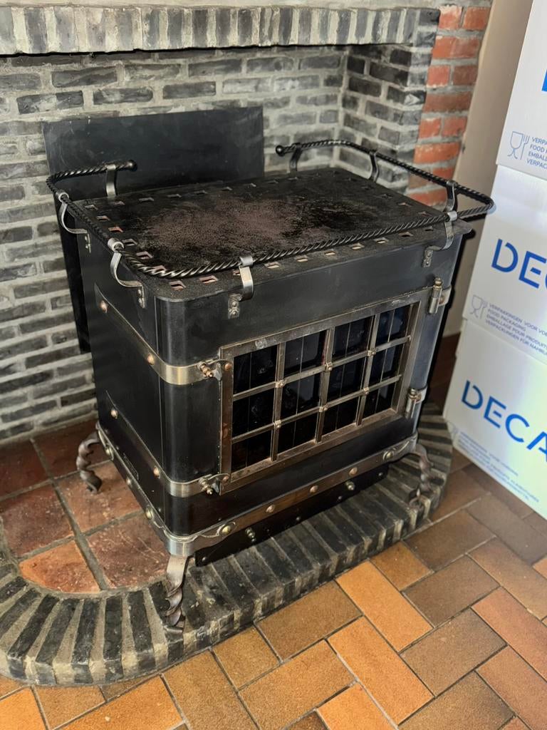 Mazout stoof te koop, Huis en Inrichting, Kachels, Ophalen, Zo goed als nieuw