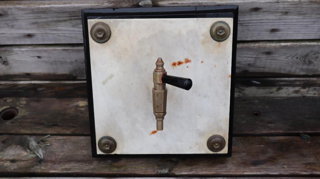 Antieke Marmeren Tapkraan / Waterkraan – Vintage, Antiek en Kunst, Curiosa en Brocante, Ophalen