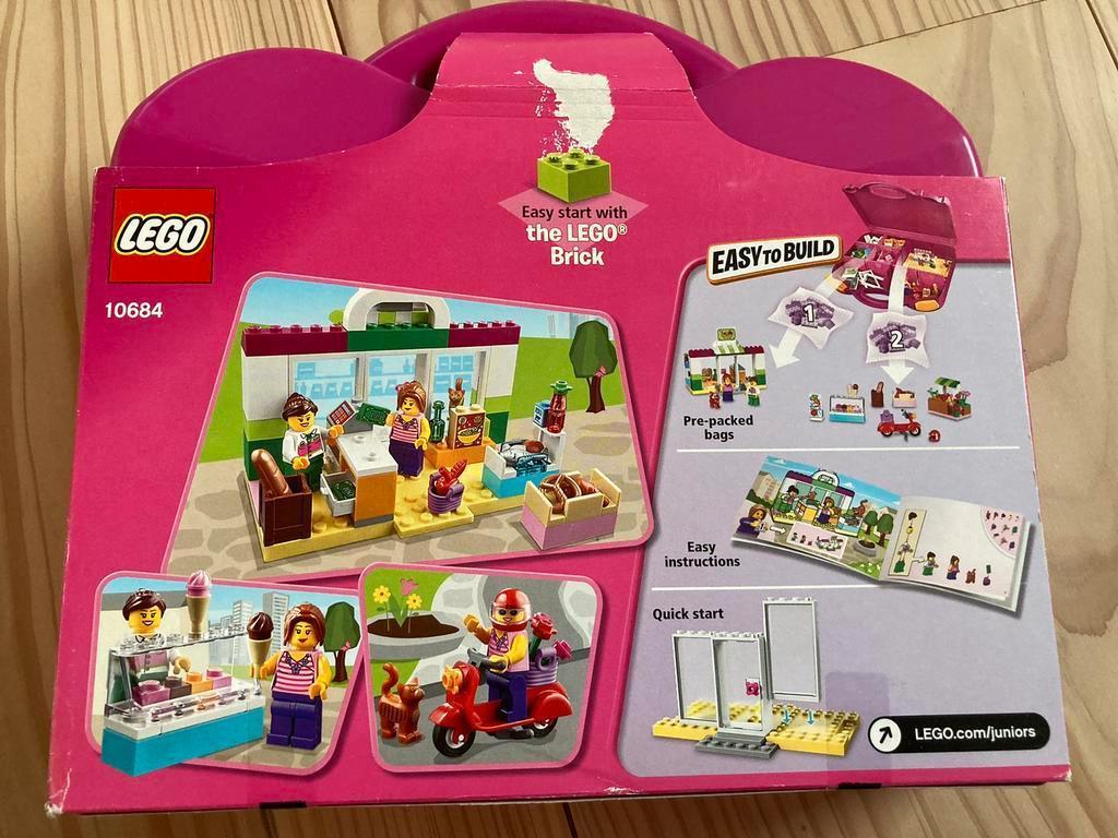 Lego juniors 4 tot 7 jaar Supermarkt Easy to build koffer, Ophalen of Verzenden, Nieuw, Complete set, Lego