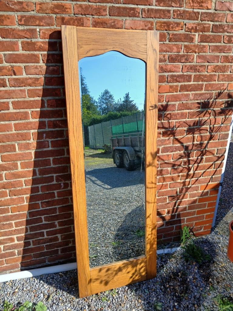 cadre en chêne, miroir ancien, Enlèvement