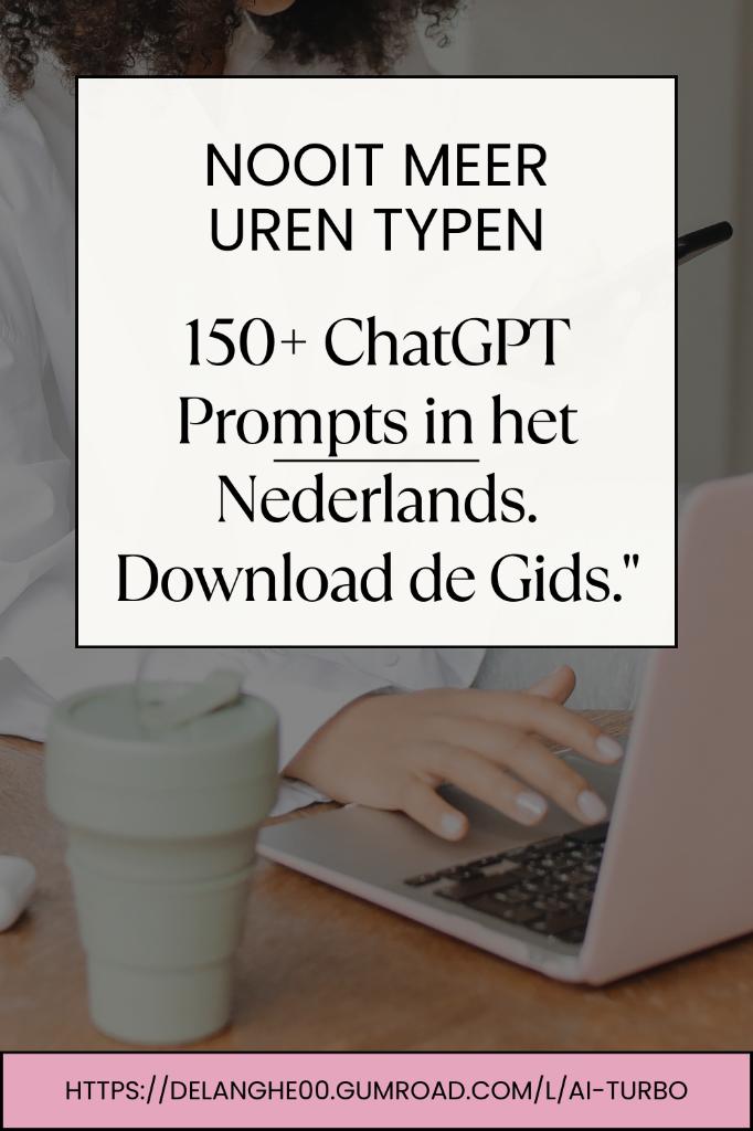 ChatGPT Gids: 150+ NL Prompts (Bespaar 2 uur per dag!), Computers en Software, Educatie- en Cursussoftware, Ophalen of Verzenden