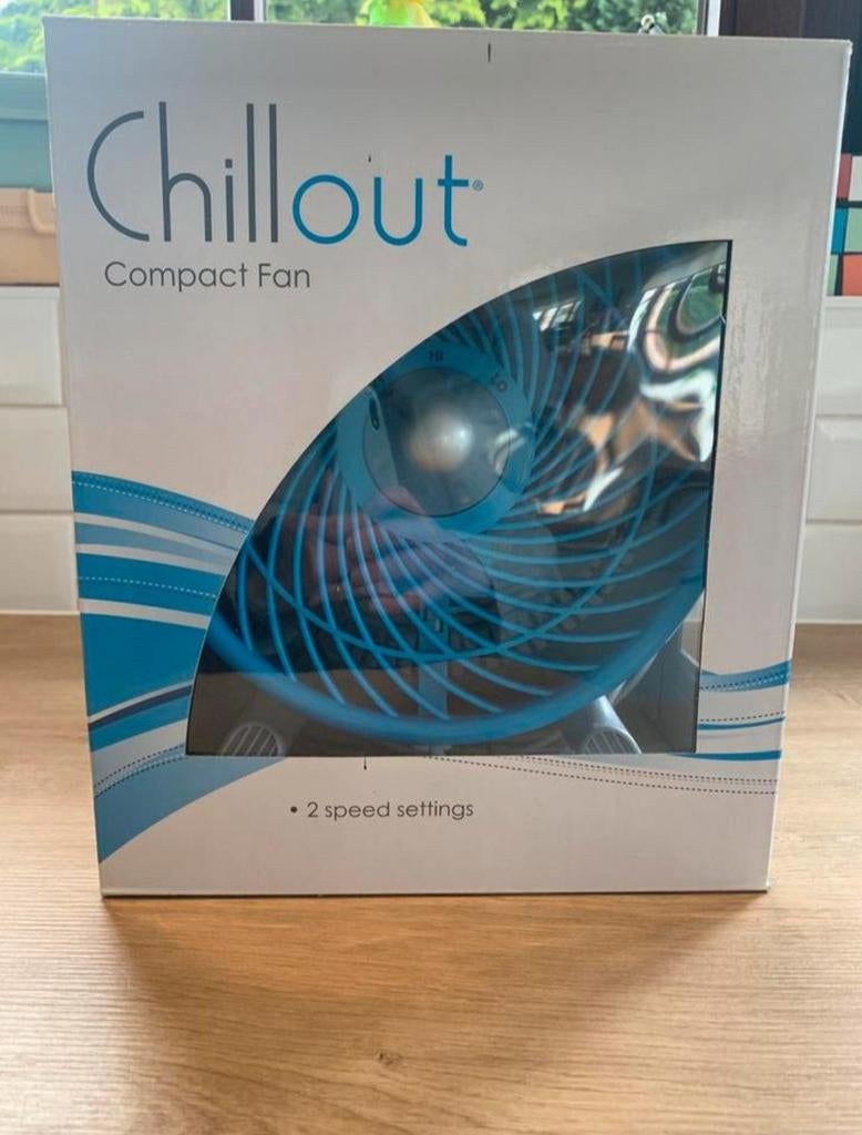 🌞 Joli Ventilateur de table bureau Chillout, Enlèvement, Utilisé, Autres marques, Vitesses