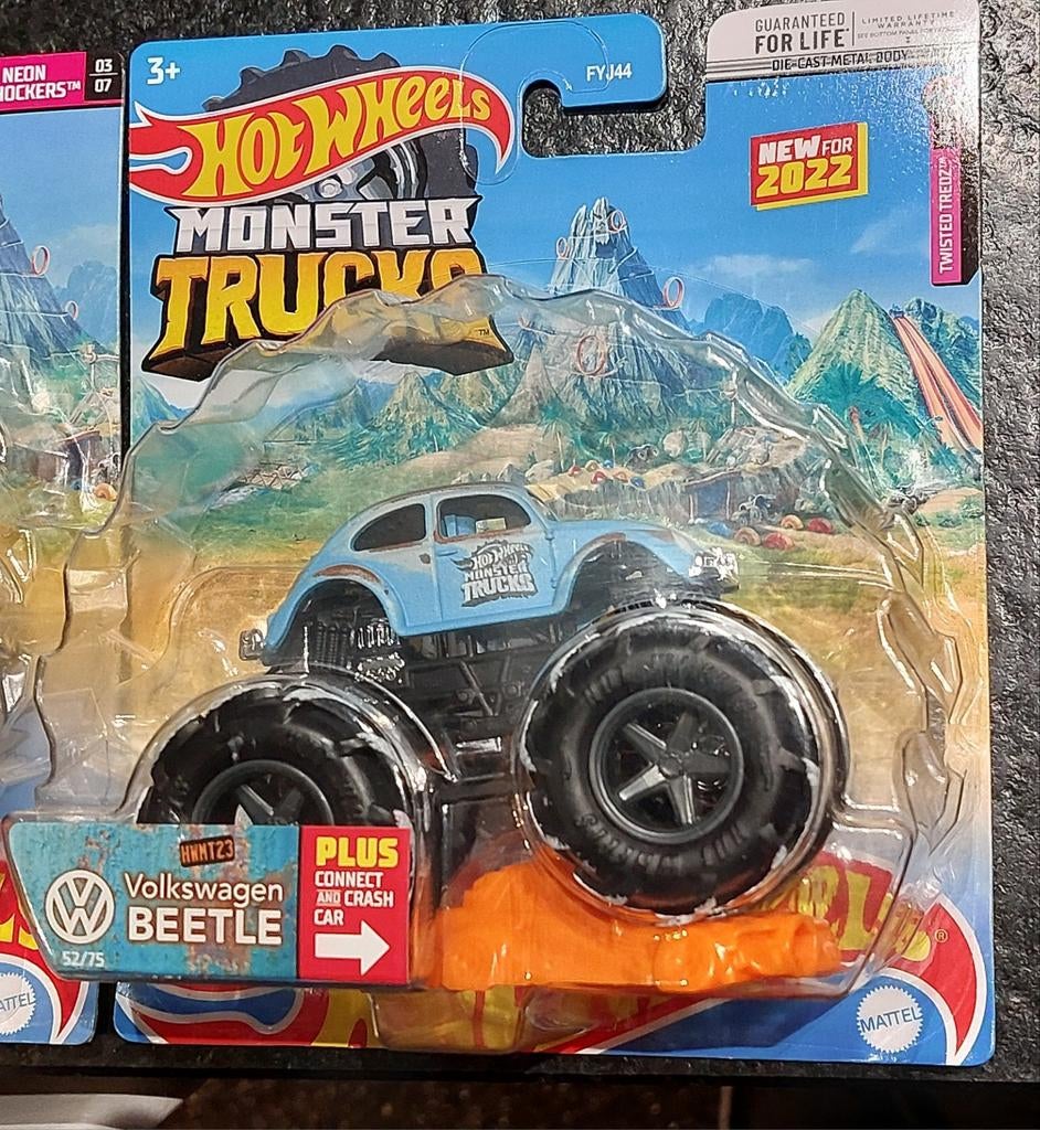 hot wheels monster truck vw kever 1, Enlèvement ou Envoi, Neuf, Voiture, Autres marques