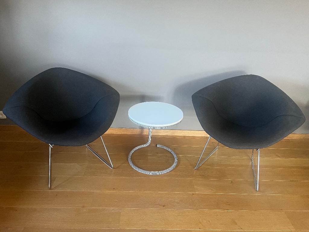 Stoelen, Ophalen, Twee, Zwart, Zo goed als nieuw