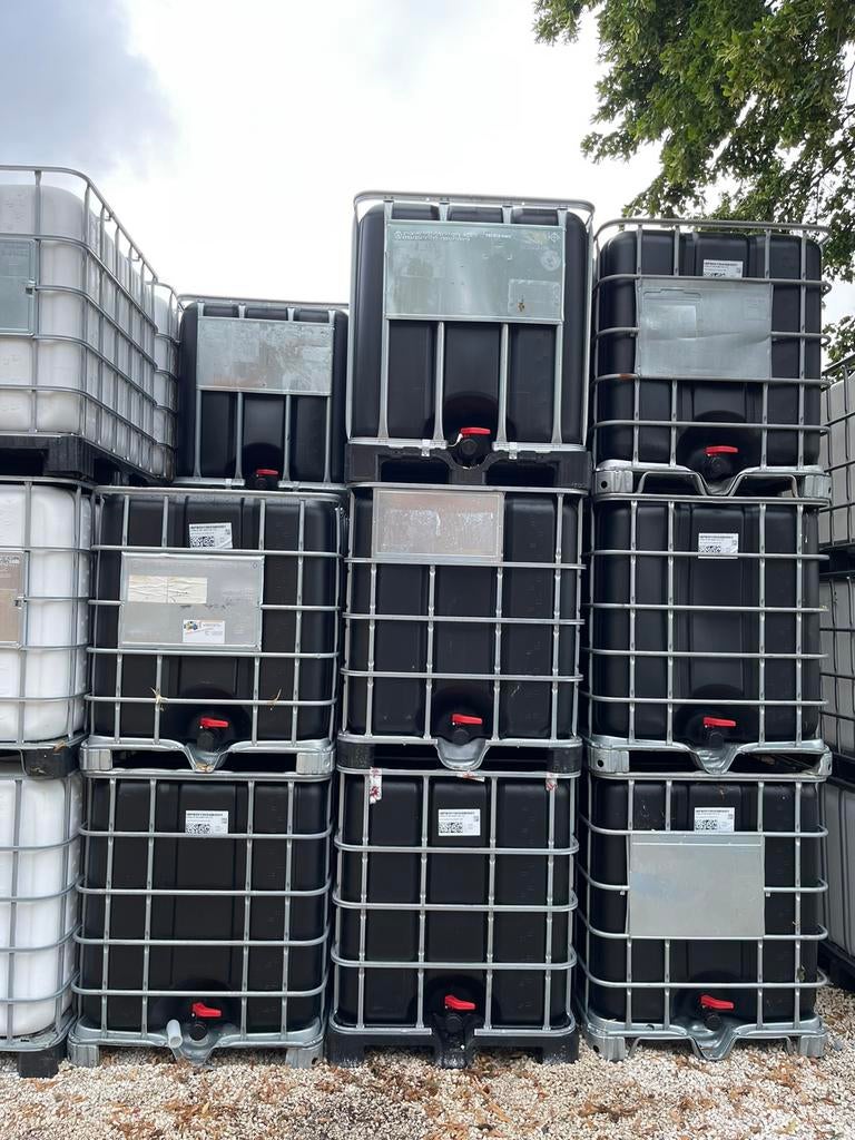 IBC citerne cuve cubi 1000l RENOVÉ (origine alimentaire), Enlèvement ou Envoi, Comme neuf, Métal