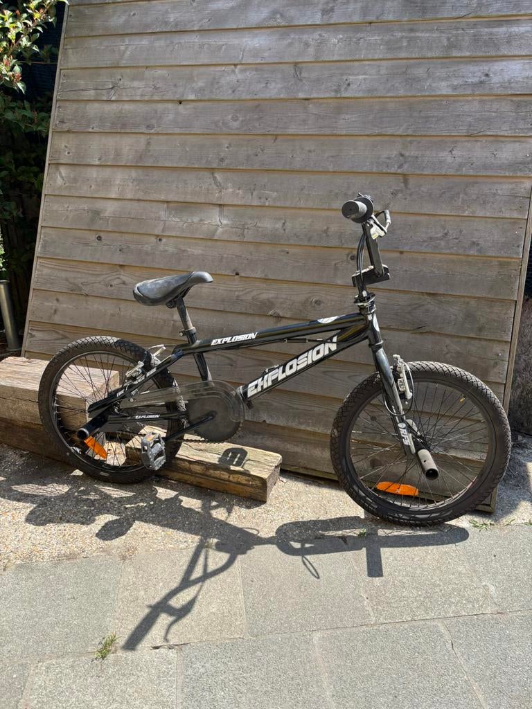 Bmx crossfiets stuntfiets ready to go, Fietsen en Brommers, Ophalen, Voetsteunen