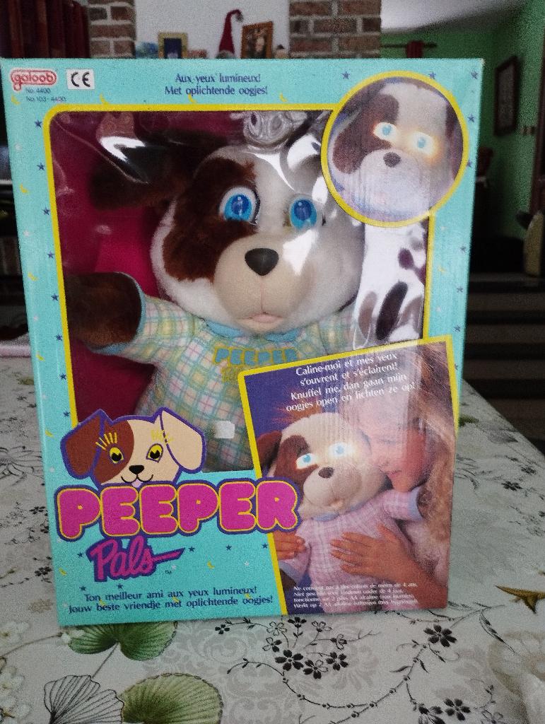 lichtgevende hond Vintage Galoob uit 1989, Verzamelen, Ophalen of Verzenden, Nieuw