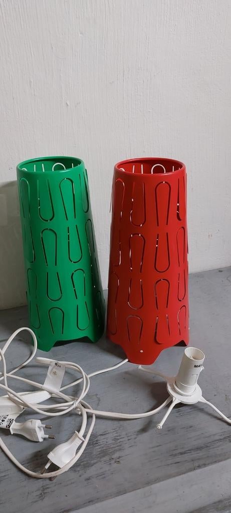 Jaren 90 metalen designlampen Ikea, Ophalen of Verzenden, Zo goed als nieuw, Metaal