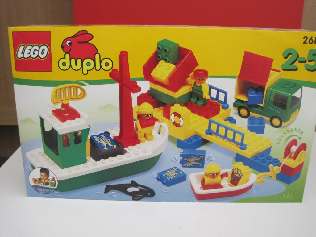 Lego Duplo 2687 haven, Enlèvement, Utilisé, Ensemble complet, Duplo