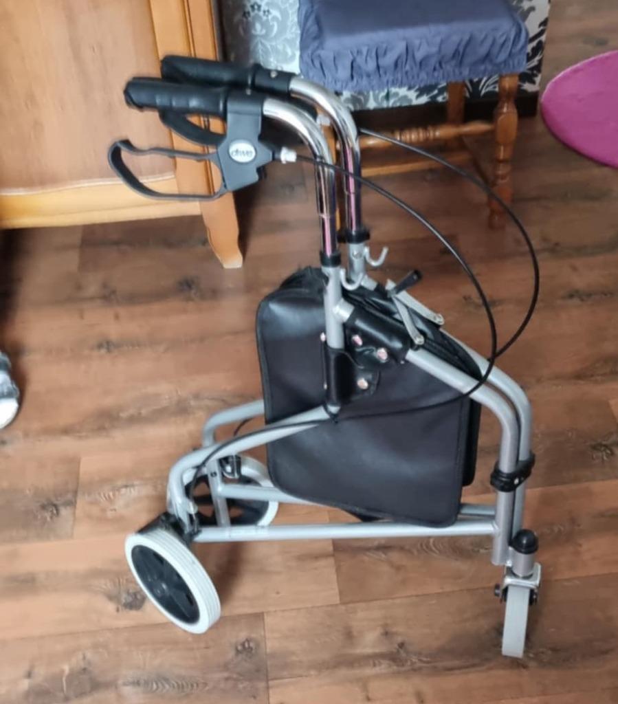 Déambulateur Pliant, Ophalen, Zo goed als nieuw