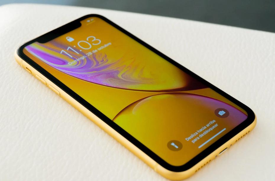 Apple iPhone XR 64GB kleur Geel, Gebruikt, 86 %, Geel, IPhone XR