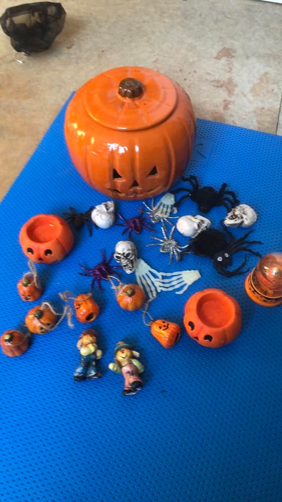 Lot décoration pour Halloween, Hobby & Loisirs créatifs, Articles de fête, Enlèvement, Utilisé, Décoration