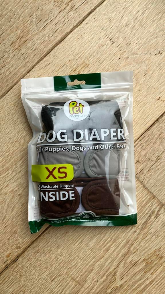 Nieuwe Wasbare Hond/Kat Luiers : incontinentie €15/3stuks!, Enlèvement ou Envoi, Neuf
