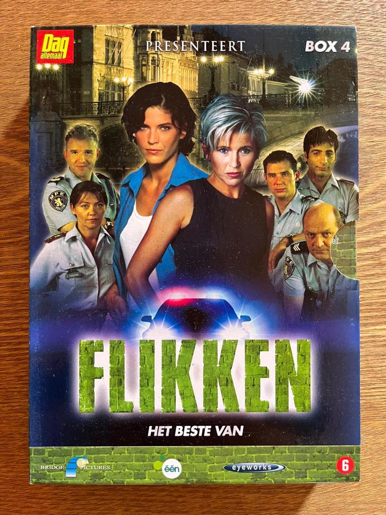 DVD Flikken (box 4 - 2dvd), Cd's en Dvd's, Vanaf 6 jaar, Ophalen of Verzenden, Zo goed als nieuw, Actie en Avontuur