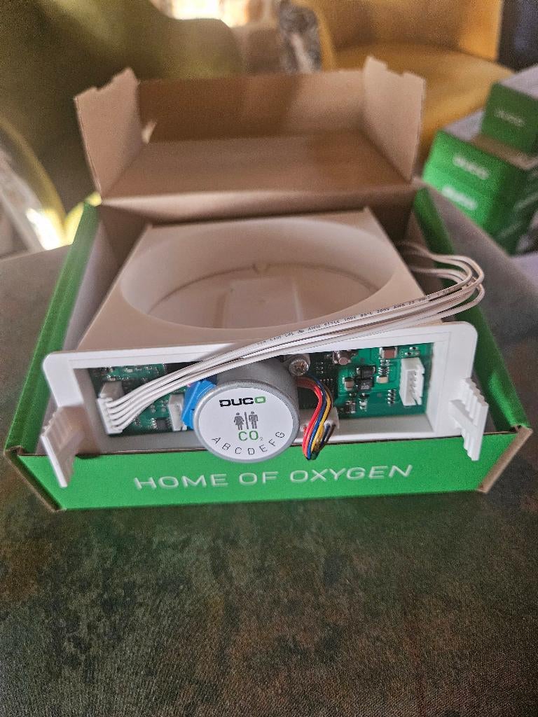 Duco Focus CO2 regelklep 25m3/h (voor het toilet ) Nieuw, Ophalen of Verzenden, Nieuw