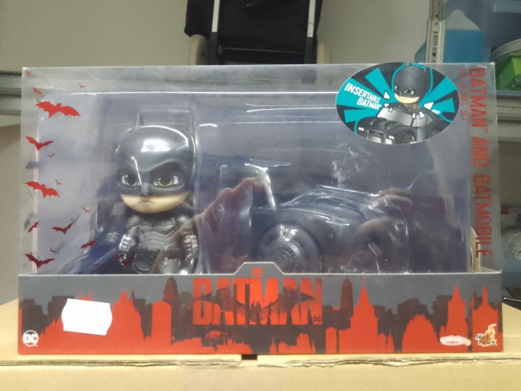 batman en batmobile cosbaby hot toys nieuw in doos cosb943, Ophalen of Verzenden, Nieuw, Film, Beeldje, Replica of Model
