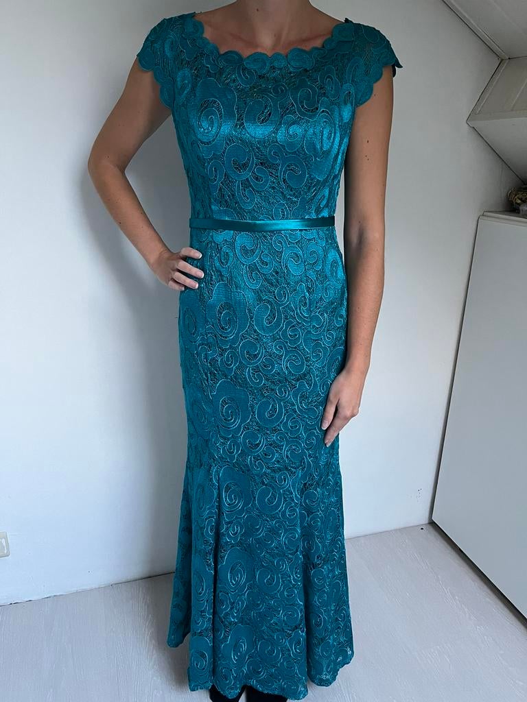 Longue robe de cérémonie, Vêtements | Femmes, Comme neuf, Taille 36 (S), Bleu, Robe de cocktail