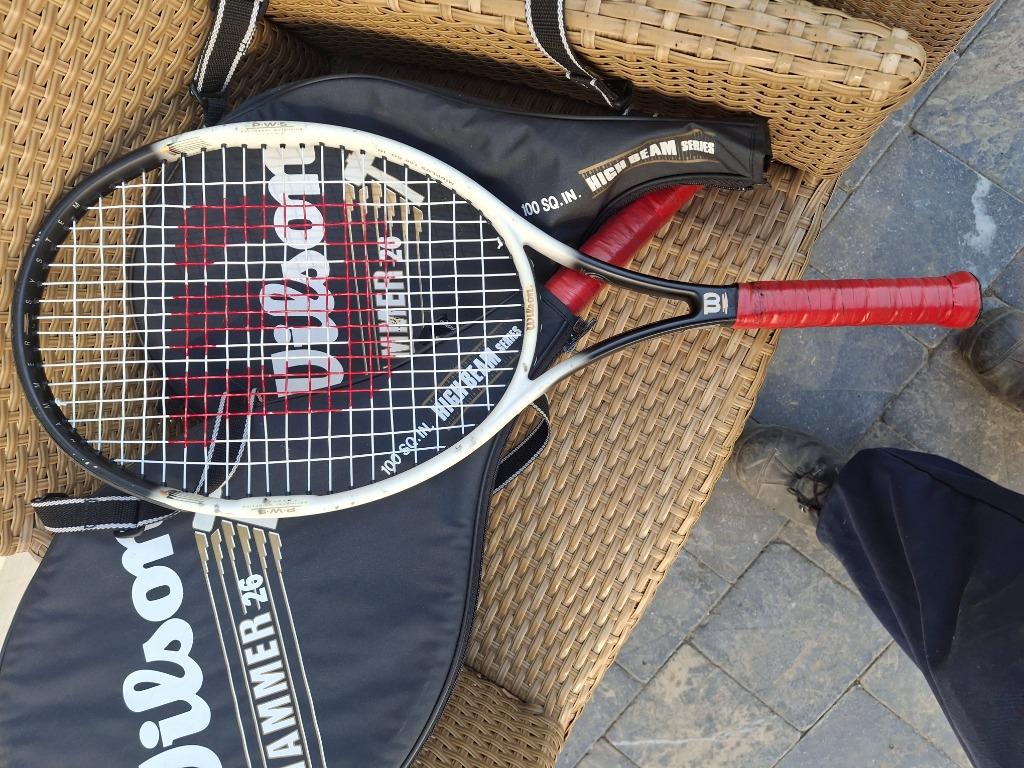 Tennisrackets  en squash racket, Sport en Fitness, Ophalen