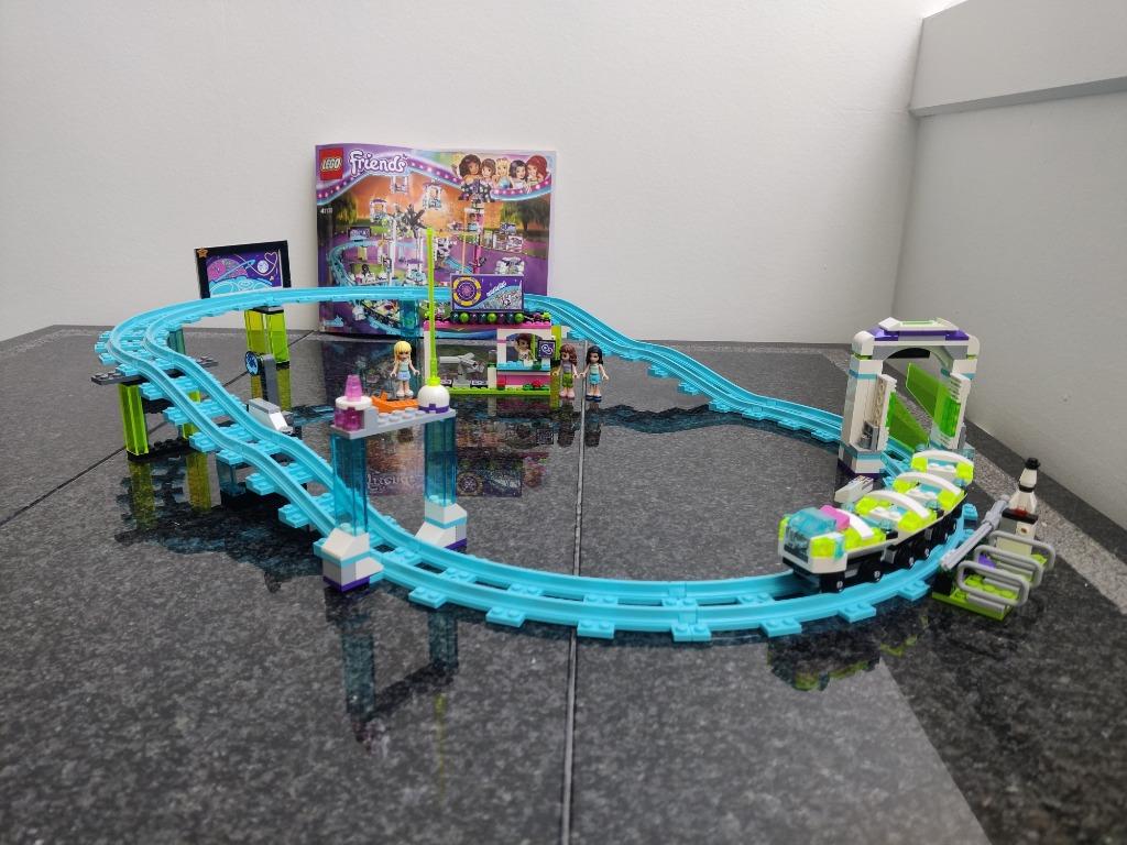 Lego Friends: achtbaan met ticketverkoop, Kinderen en Baby's, Ophalen of Verzenden, Zo goed als nieuw, Complete set, Lego