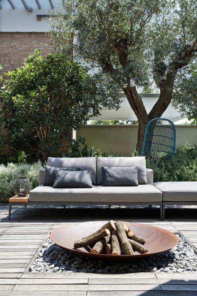 vuurschaal cortenstaal 100 cm, Tuin en Terras, Verzenden, Nieuw, Vloer, Waterbestendig