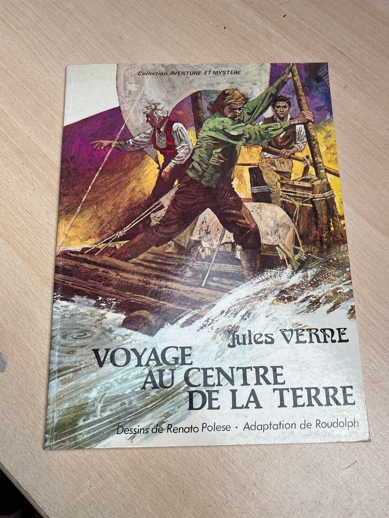 Voyage au Centre de la Terre - Jules Verne - BD 1978, Livres, Enlèvement ou Envoi