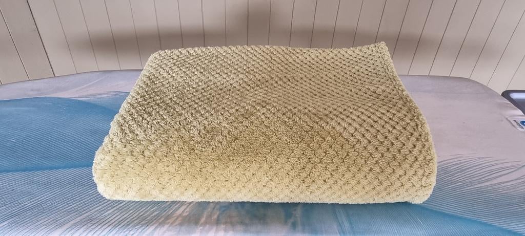 Plaid Ilona limoen/citroen 130x170 cm, Ophalen of Verzenden, Zo goed als nieuw