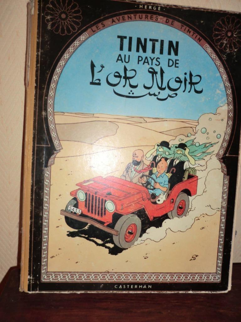 Tintin au Pays de l'Or Noir, Collections, Enlèvement ou Envoi, Utilisé